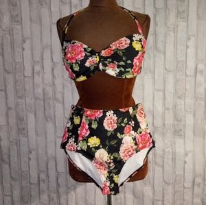 Marina Vida two piece push-up Halter tie